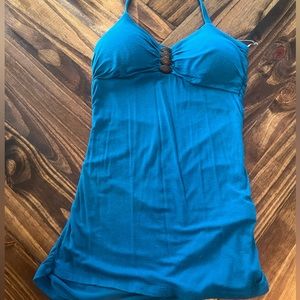 Charlotte Russe halter top teal